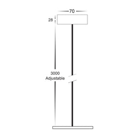 Pendant Accessory to Suit 12w Surface Mounted LED Downlight