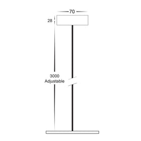 Pendant Accessory to Suit 24w Surface Mounted LED Downlight