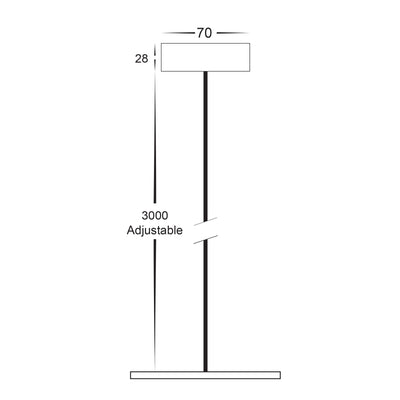 Pendant Accessory to Suit 24w Surface Mounted LED Downlight