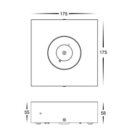 Surface Mounted 3w LED Spitfire