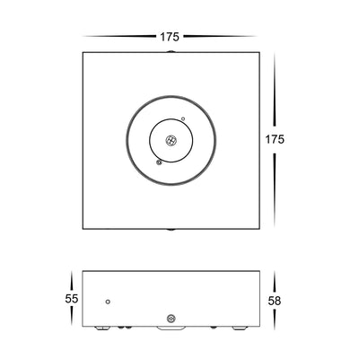 Surface Mounted 3w LED Spitfire