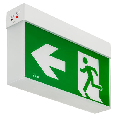 Surface Mounted Exit Light