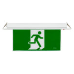Slimline Recessed Exit Light