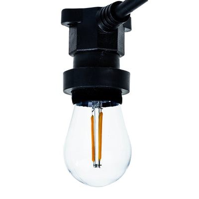 20m 2700k Surface Mounted 40 Light Festoon Light