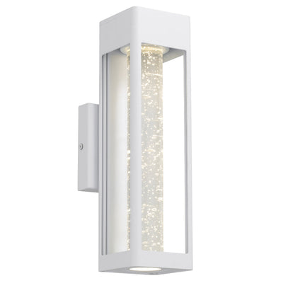 Hollis Outdoor LED Wall Light Medium in Black or White