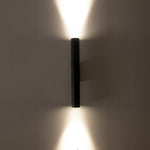 Dugo Up & Down Wall Pillar Light White