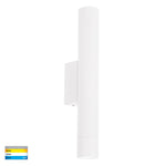 Dugo Up & Down Wall Pillar Light White