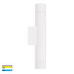 Dugo Up & Down Wall Pillar Light White