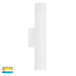 Dugo Up & Down Wall Pillar Light White