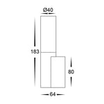 Akril Wall Light