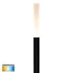 Drique Aluminium Black Bollard Light kit with Spike