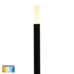 Drique Aluminium Black Bollard Light kit with Spike