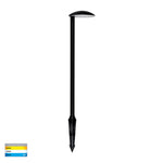 Konoa Aluminium Black Bollard Light with Spike