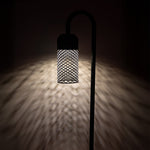 Stellato Aluminium Black Bollard Light with Spike