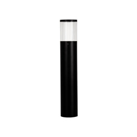 Prisma Black Round Bollard - 670mm