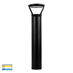 Thema Black Round Bollard - 965mm
