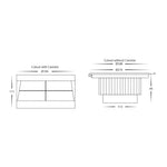KLIP face with screw holes to suit HV1833 range