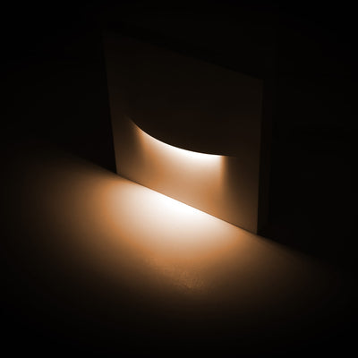 Lisca Square Surface Mounted Step Light