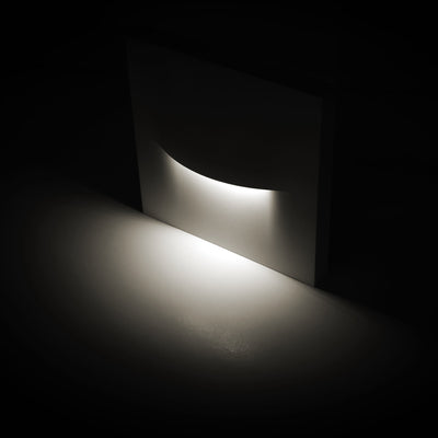 Lisca Square Surface Mounted Step Light