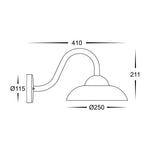 Arkua Surface Mounted Wall Light