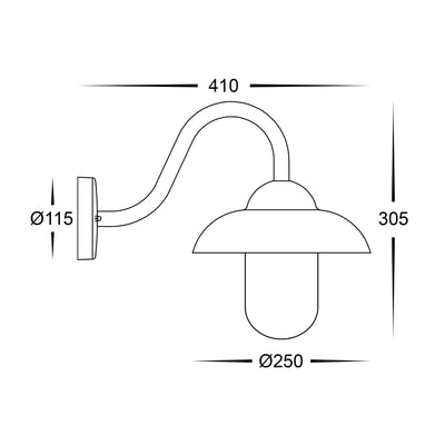 Loka Surface Mounted Wall Light
