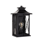 Odin Black Wall Light