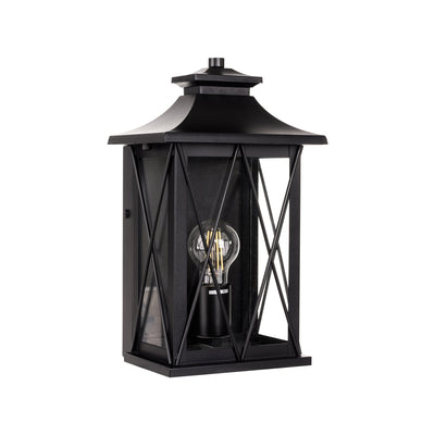 Odin Black Wall Light