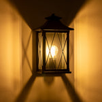Odin Black Wall Light