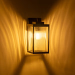 Micah Black Wall Light