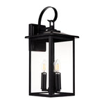 Madix Black Wall Light
