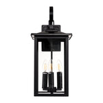 Madix Black Wall Light