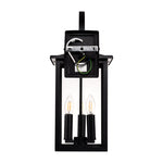 Madix Black Wall Light