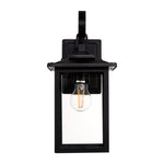 Madix Black Wall Light
