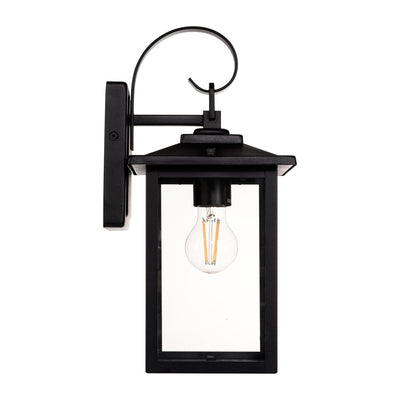 Madix Black Wall Light