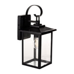 Madix Black Wall Light