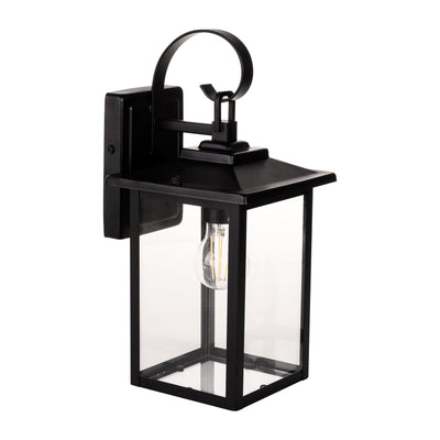 Madix Black Wall Light