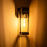 Ashton Black Wall Light