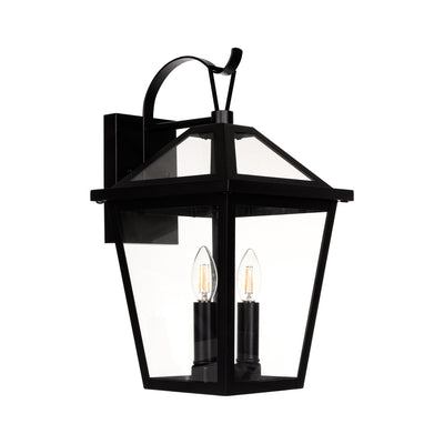 Karter Black Wall Light