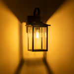 Madix Black Wall Light