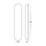 Barline 600mm Surface Mounted Barline Wall Light