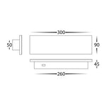 BARLINE 300mm Surface Mounted Barline Wall Light