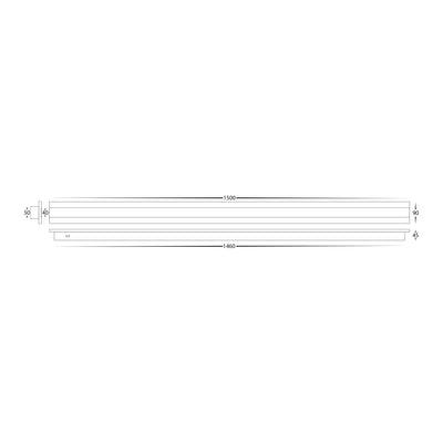 BARLINE 1500mm Surface Mounted Barline Wall Light