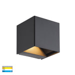 Celes Square Surface Mounted Up & Down Wall Light Polycarbonate