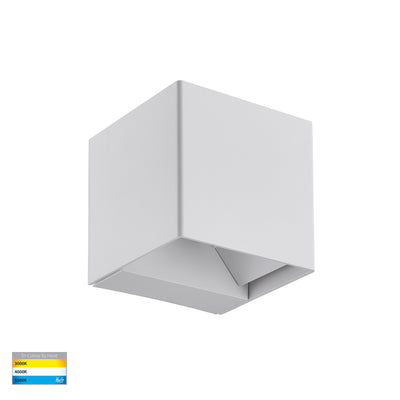 Celes Square Surface Mounted Up & Down Wall Light Polycarbonate