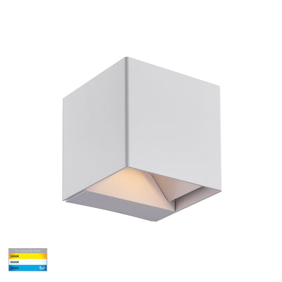 Celes Square Surface Mounted Up & Down Wall Light Polycarbonate