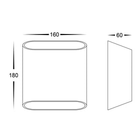 Contec Up & Down Wall Light