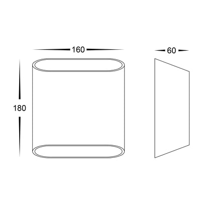 Contec Up & Down Wall Light