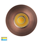 Prime Bronze Coloured Fixed Downlight 70mm Cutout