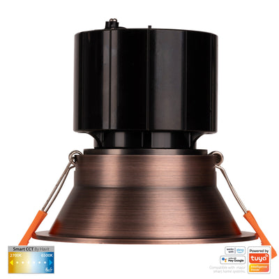 Prime Coloured Fixed Deep WIFI Downlight 90mm Cutout