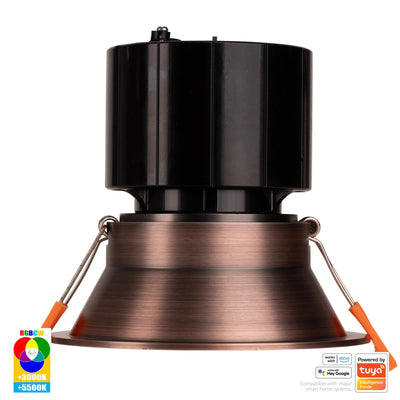 Prime Coloured Fixed Deep WIFI Downlight 90mm Cutout